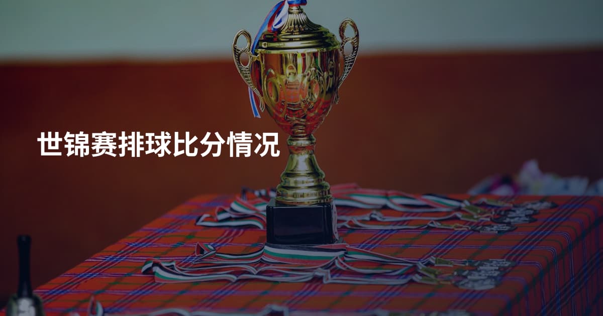 世锦赛排球比分情况