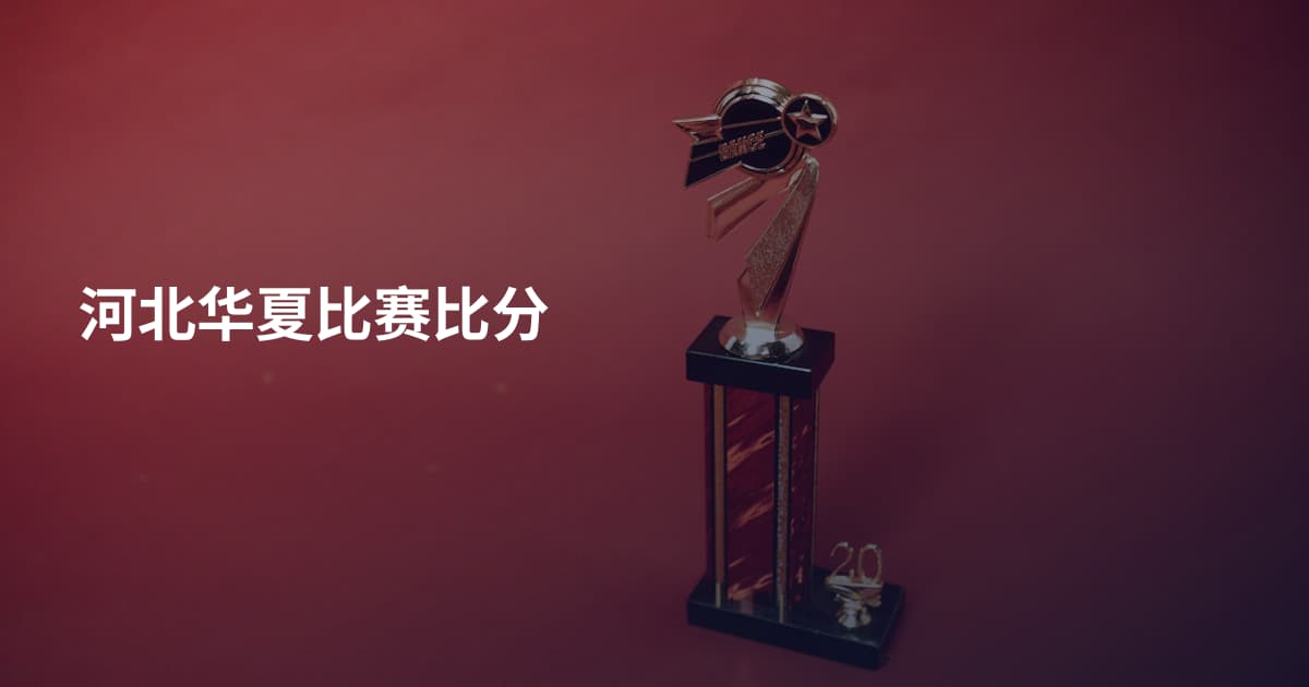 河北华夏比赛比分