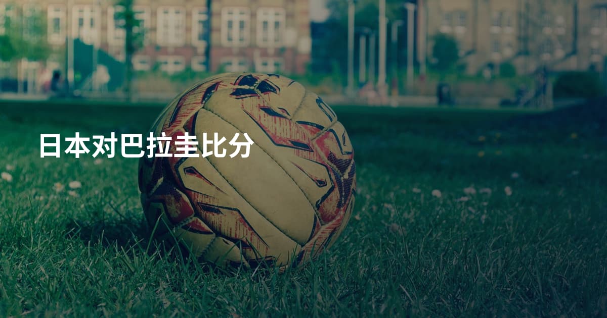 日本对巴拉圭比分