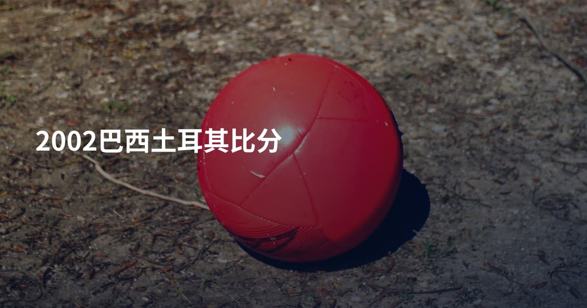 2002巴西土耳其比分