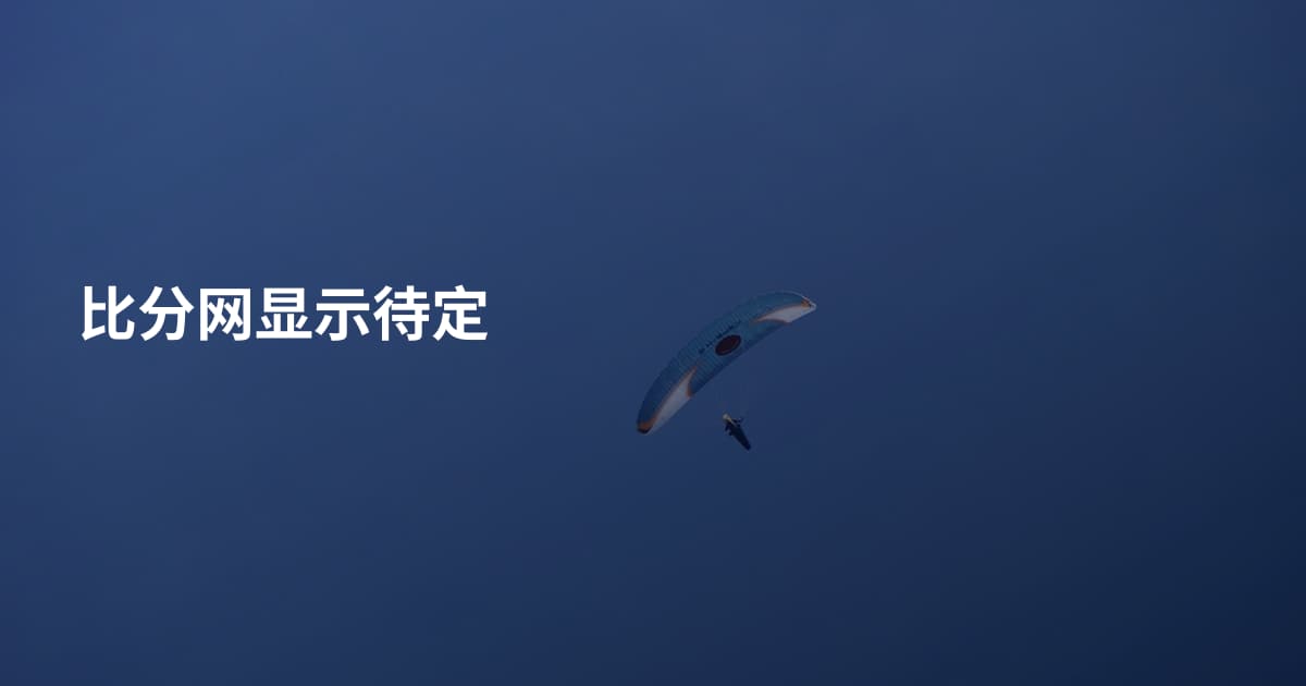 比分网显示待定
