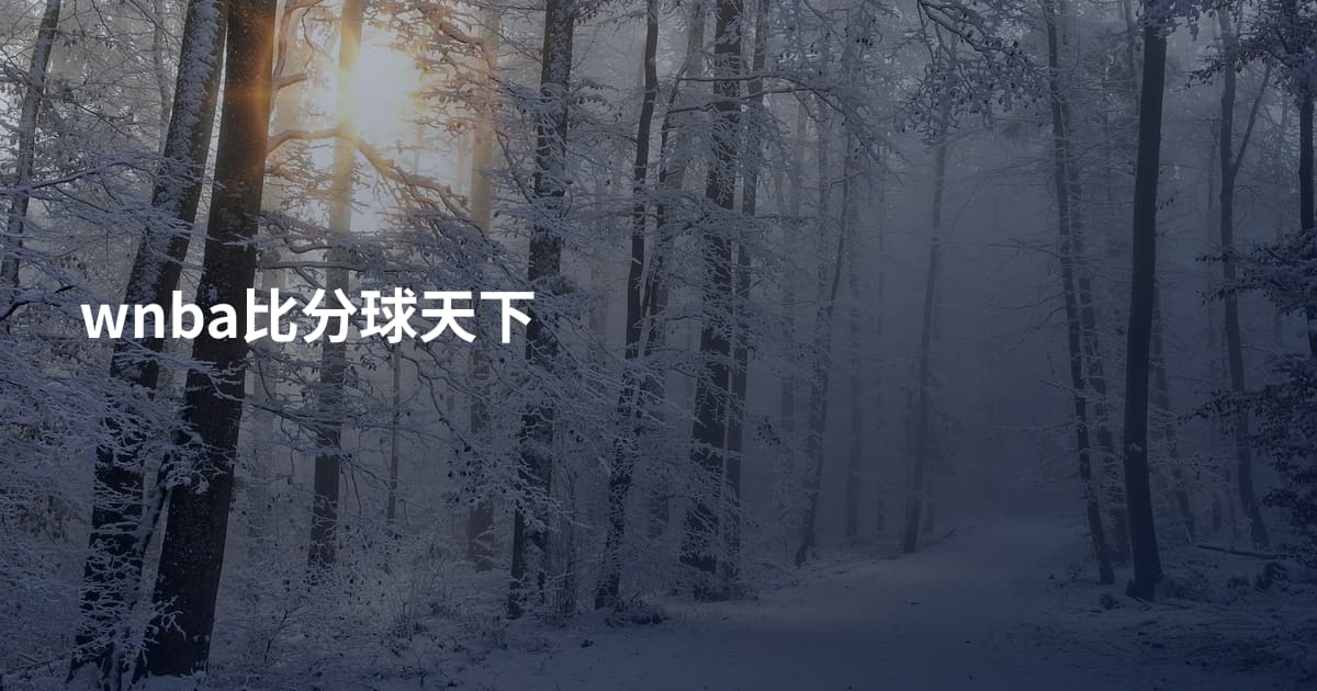 wnba比分球天下