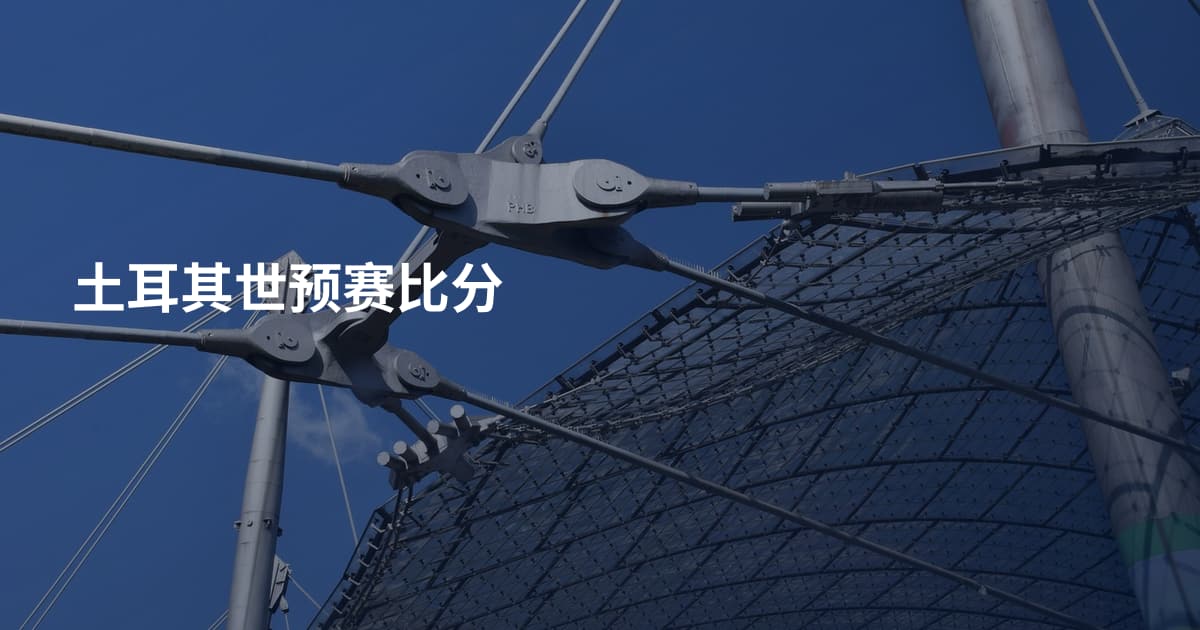 土耳其世预赛比分