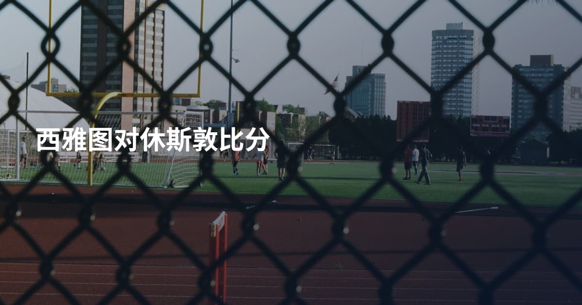 西雅图对休斯敦比分