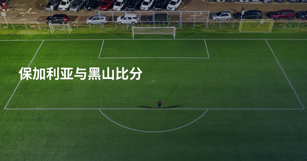 保加利亚与黑山比分