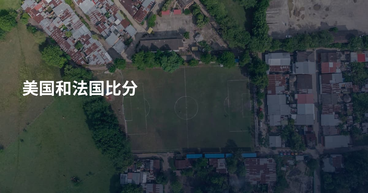 美国和法国比分