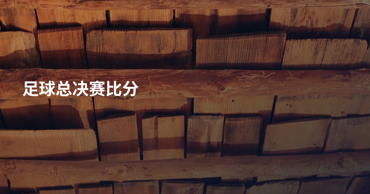 足球总决赛比分
