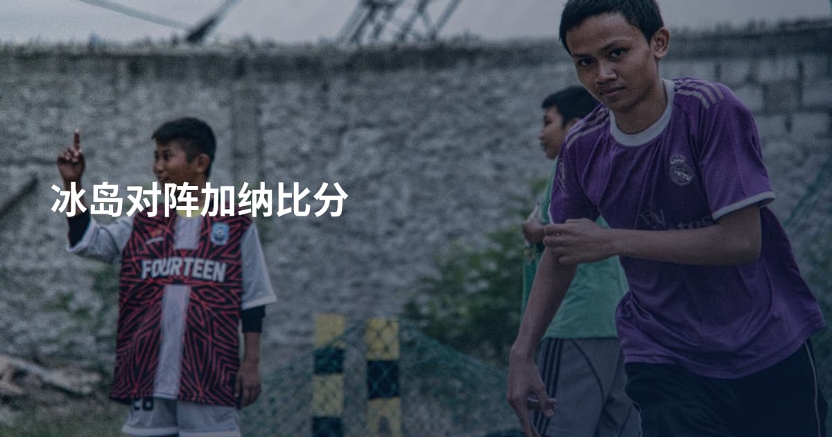 冰岛对阵加纳比分