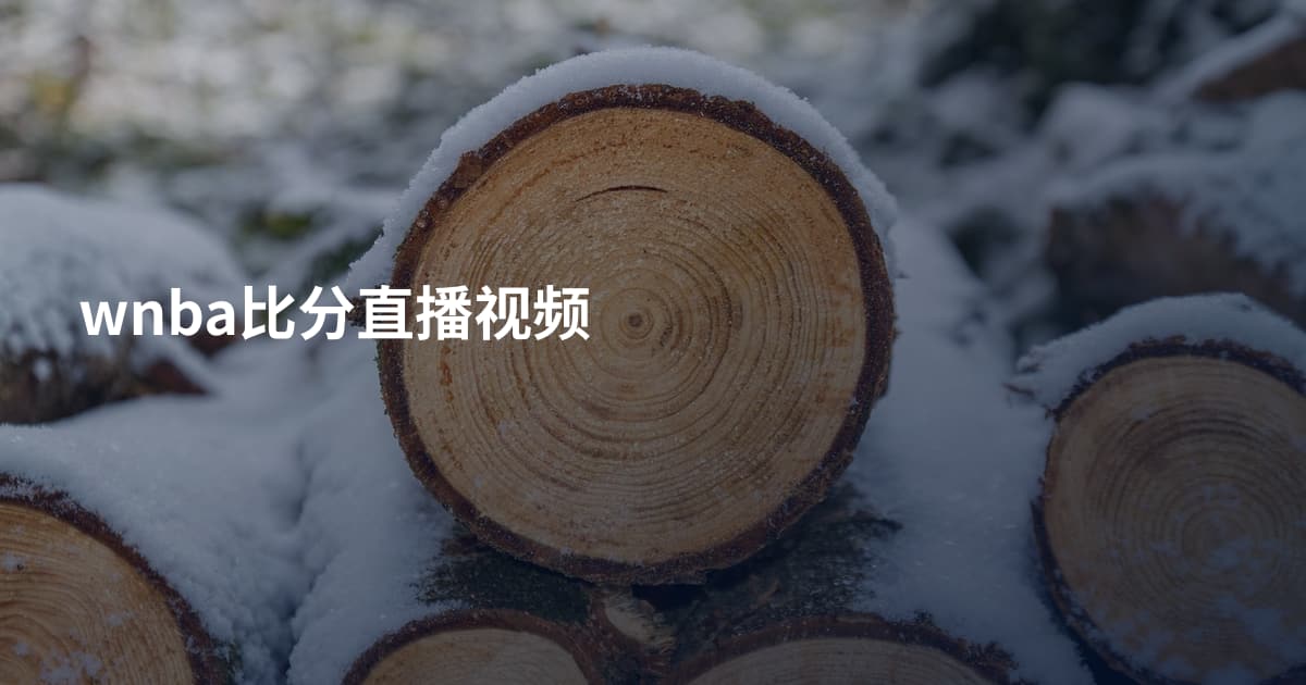 wnba比分直播视频