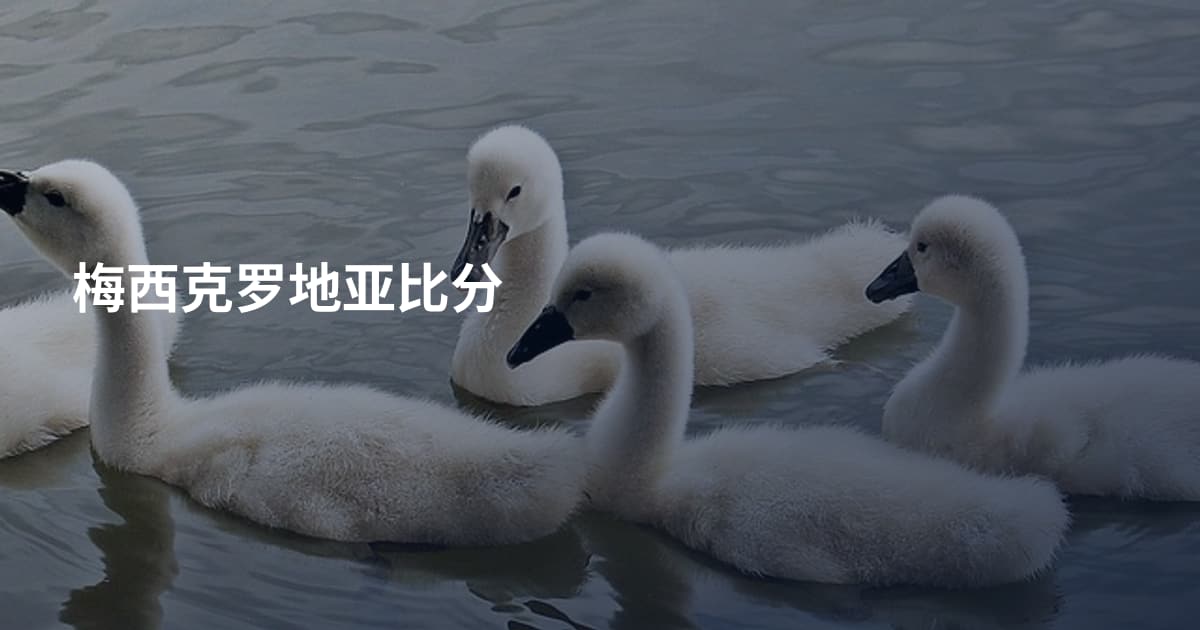 梅西克罗地亚比分