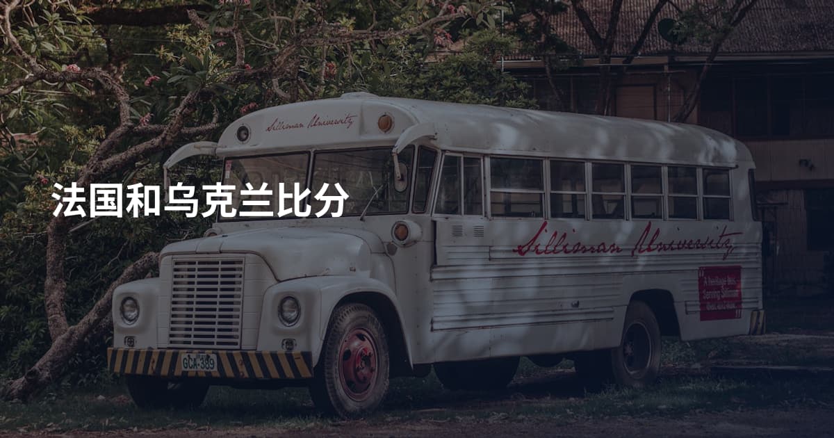 法国和乌克兰比分