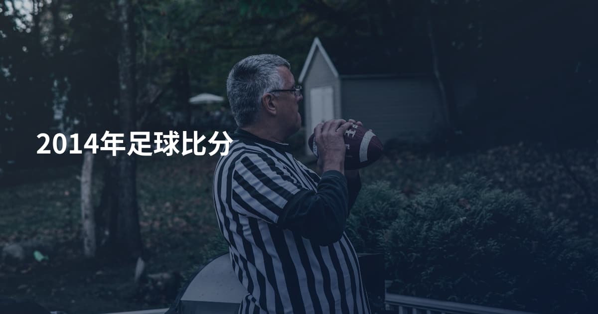 2014年足球比分