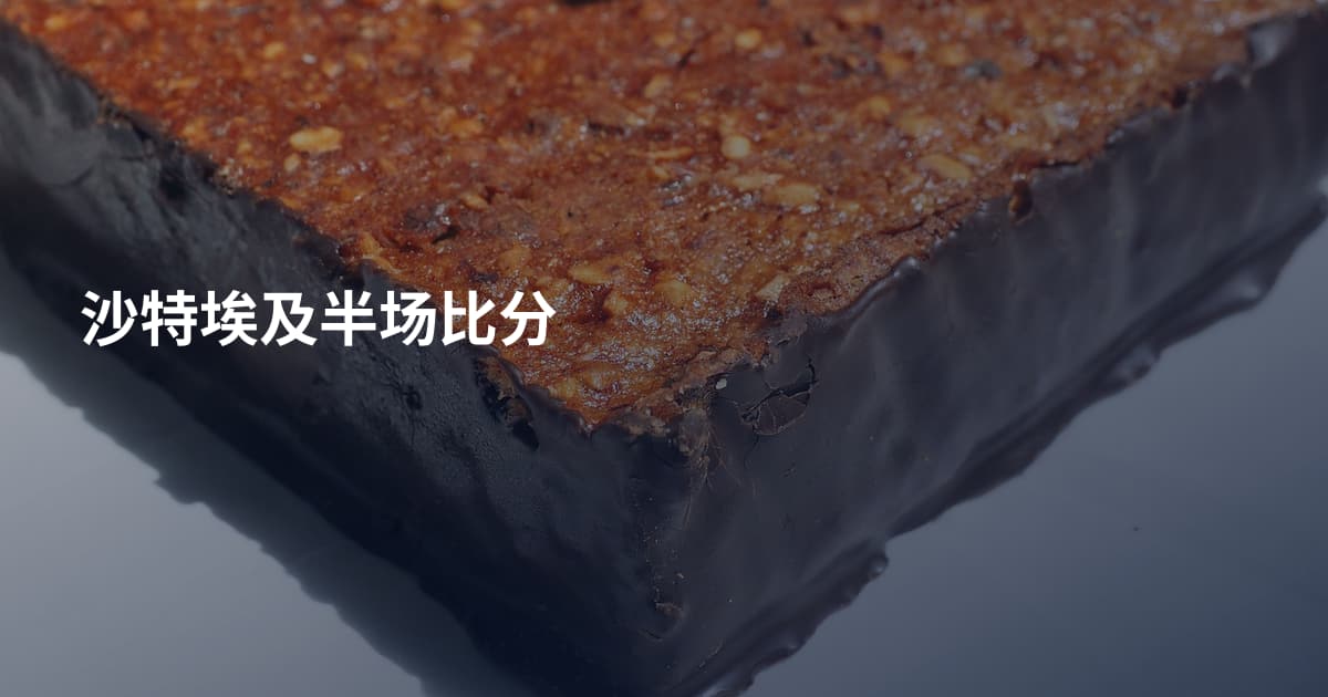 沙特埃及半场比分