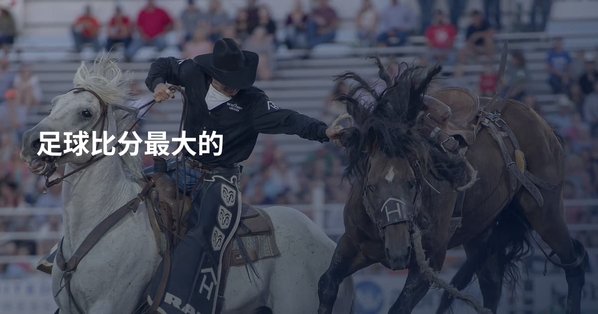足球比分最大的