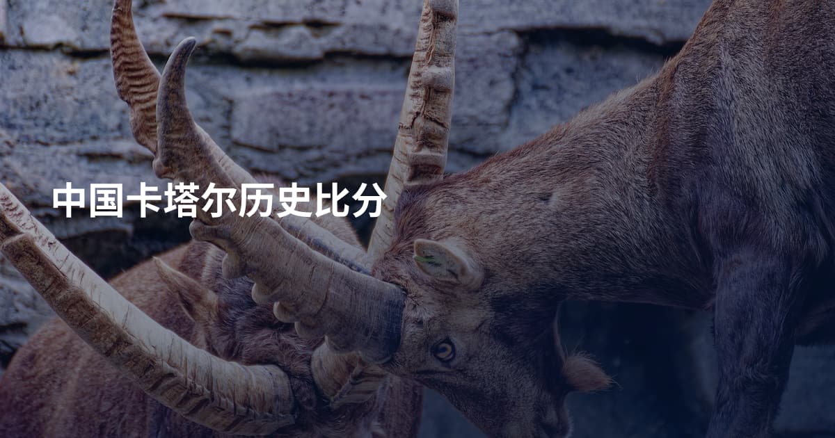 中国卡塔尔历史比分
