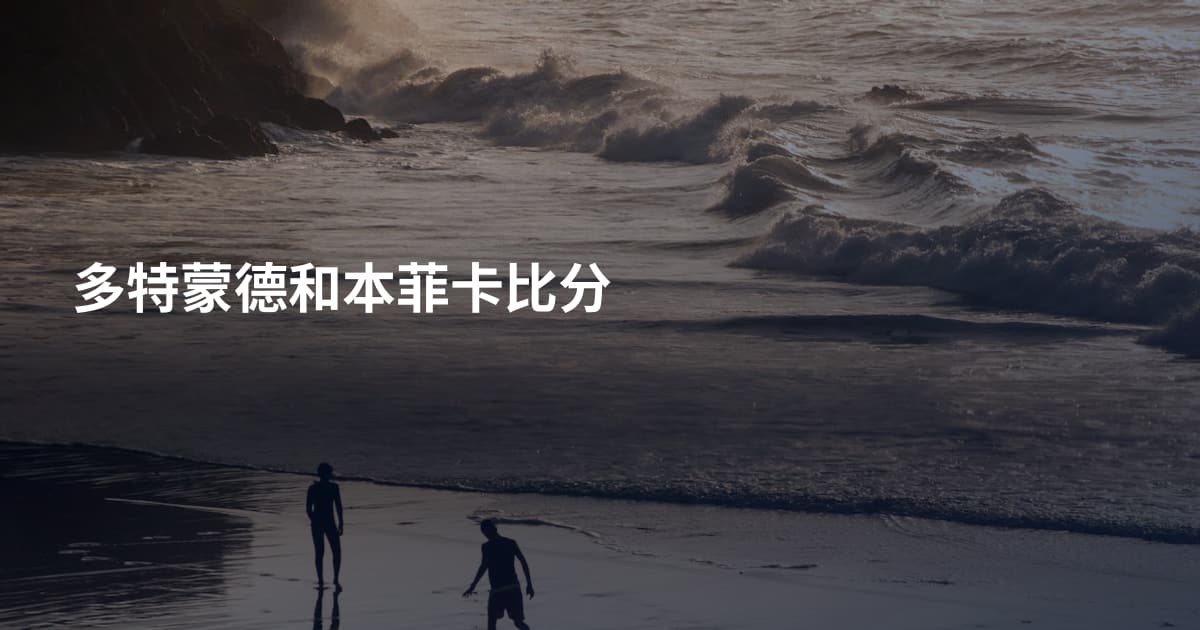 多特蒙德和本菲卡比分