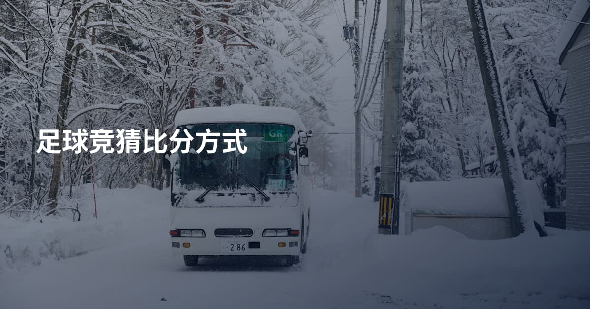 足球竞猜比分方式