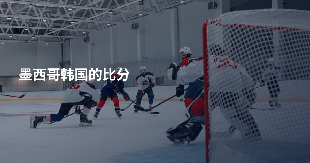 墨西哥韩国的比分