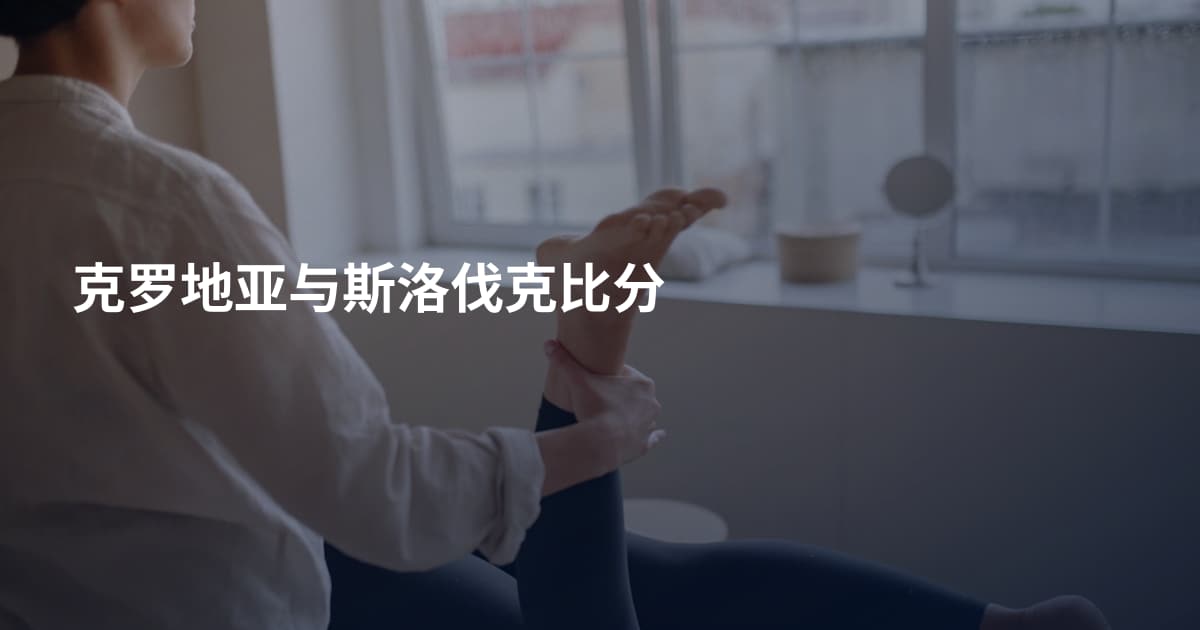 克罗地亚与斯洛伐克比分