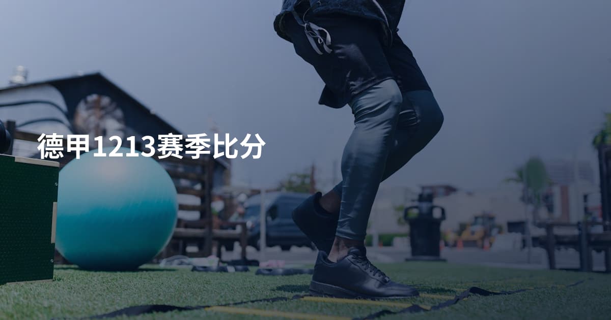 德甲1213赛季比分