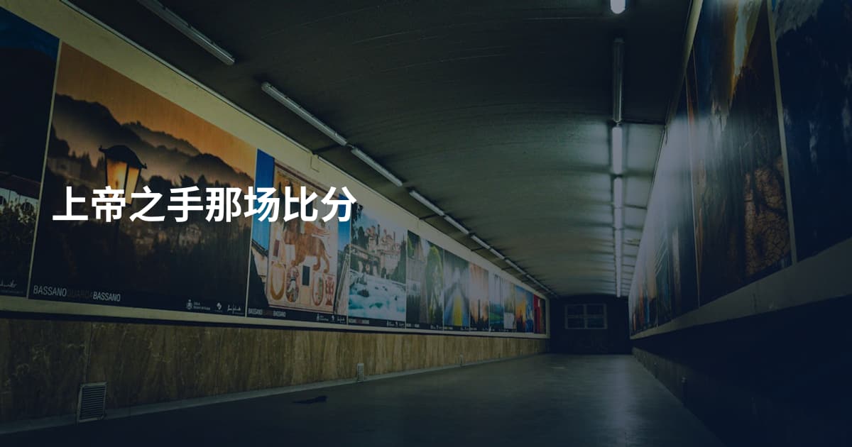 上帝之手那场比分