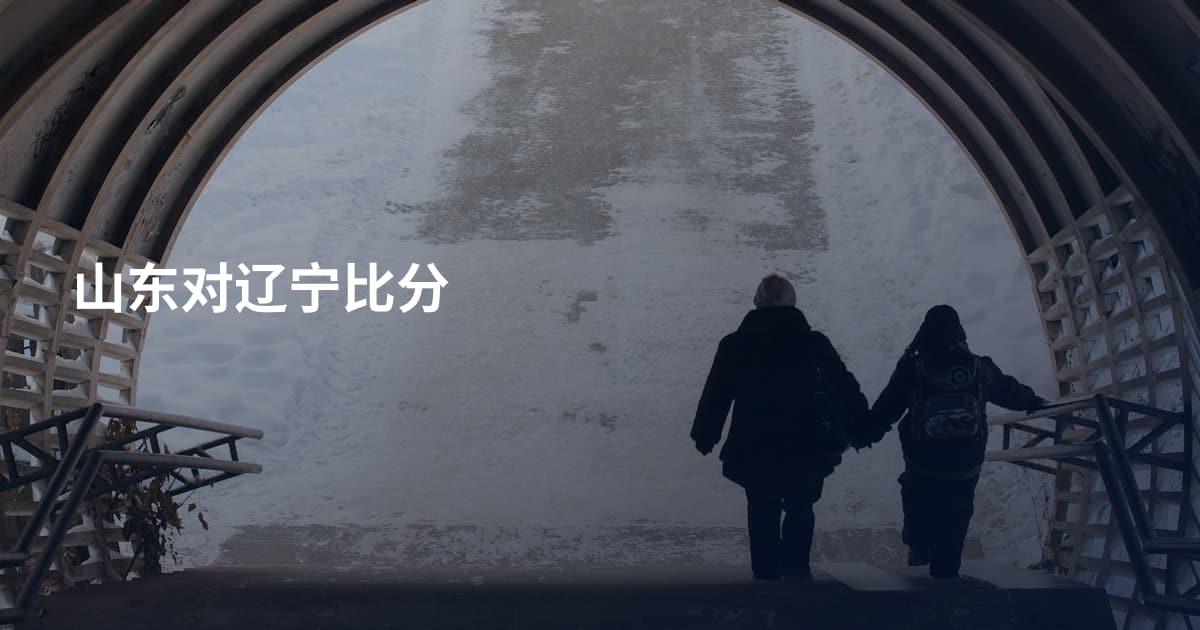 山东对辽宁比分