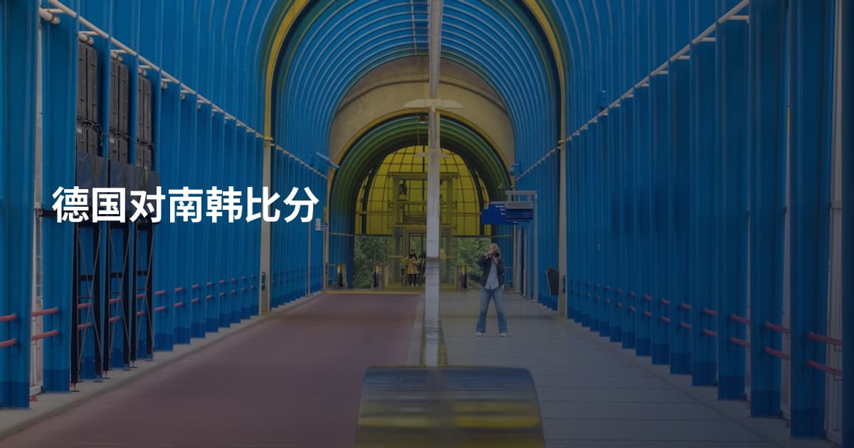 德国对南韩比分