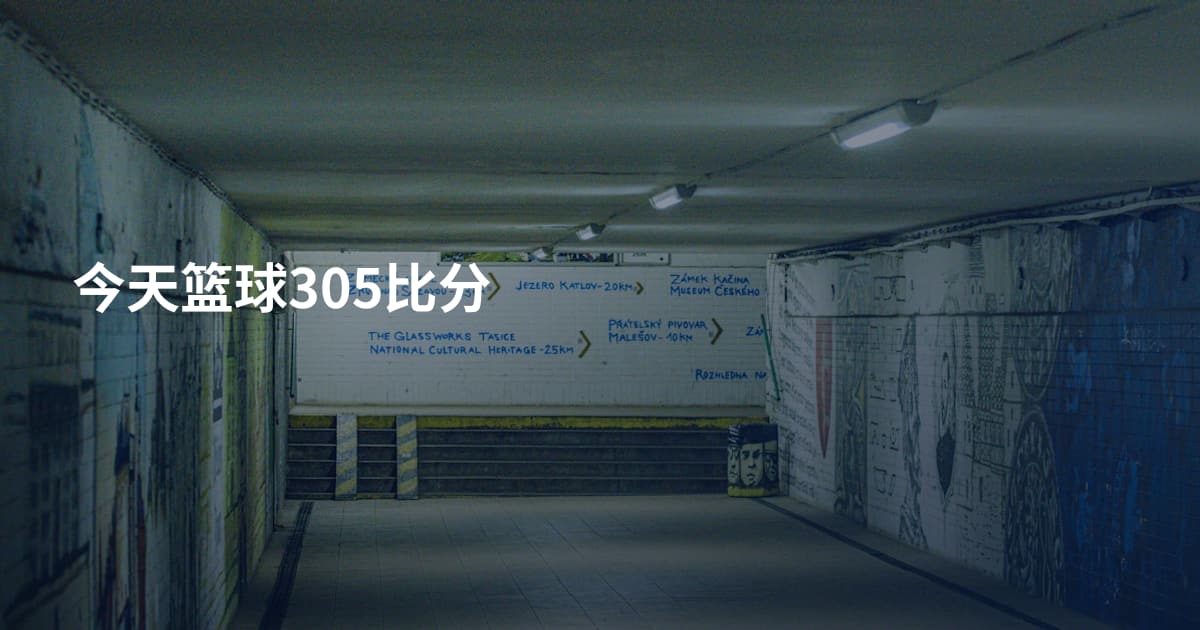 今天篮球305比分
