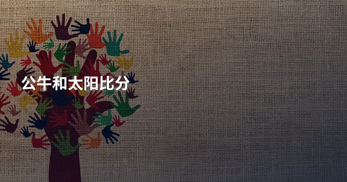 公牛和太阳比分