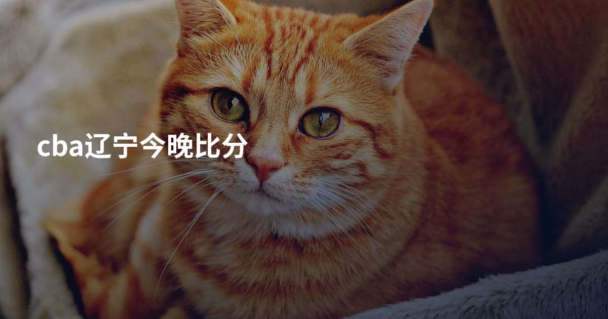 cba辽宁今晚比分