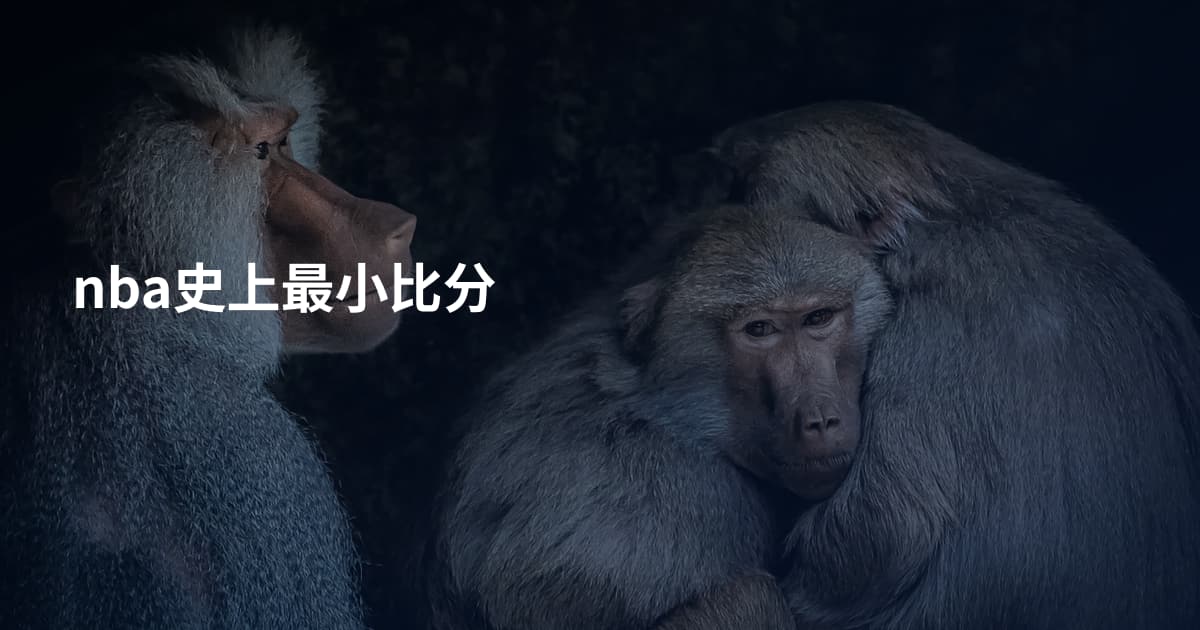 nba史上最小比分