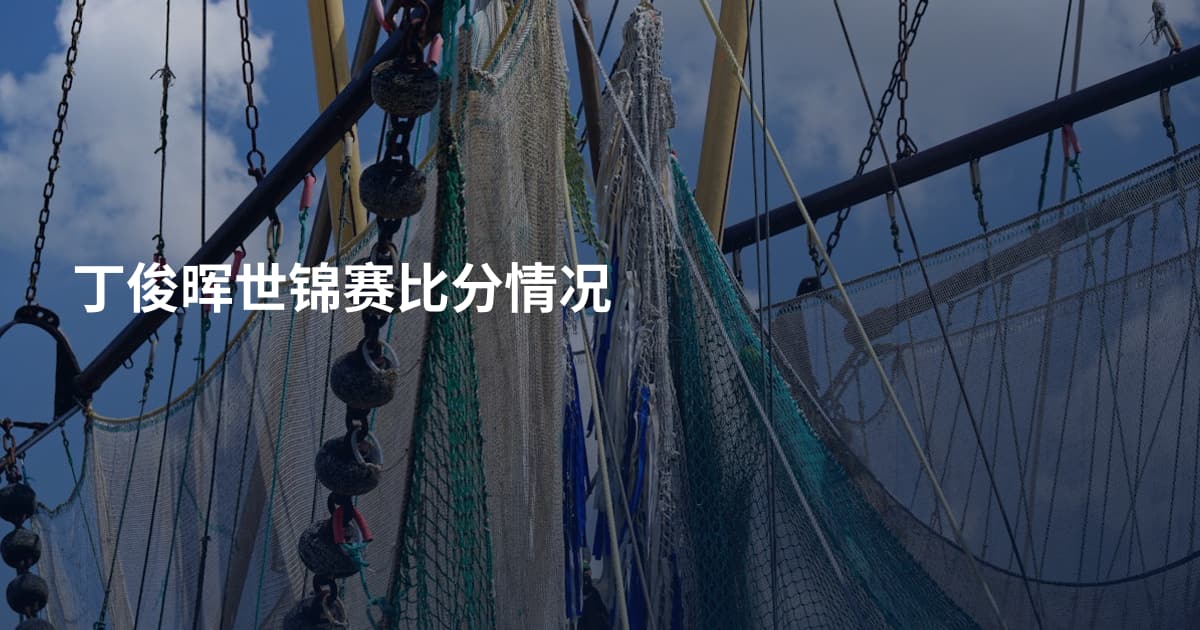 丁俊晖世锦赛比分情况