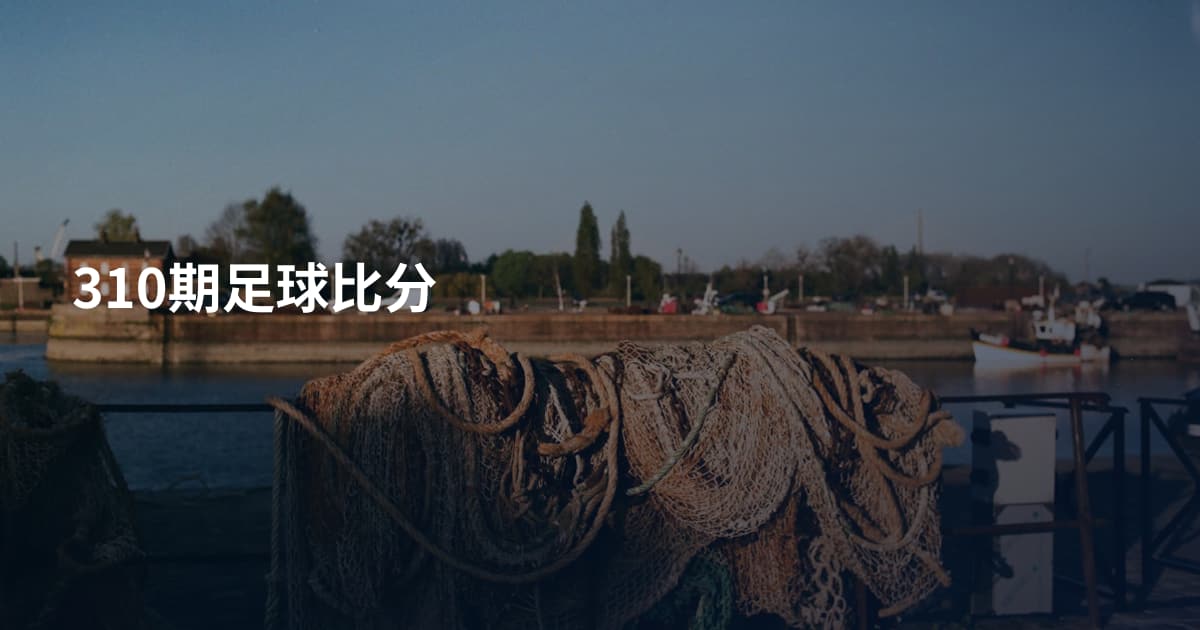 310期足球比分