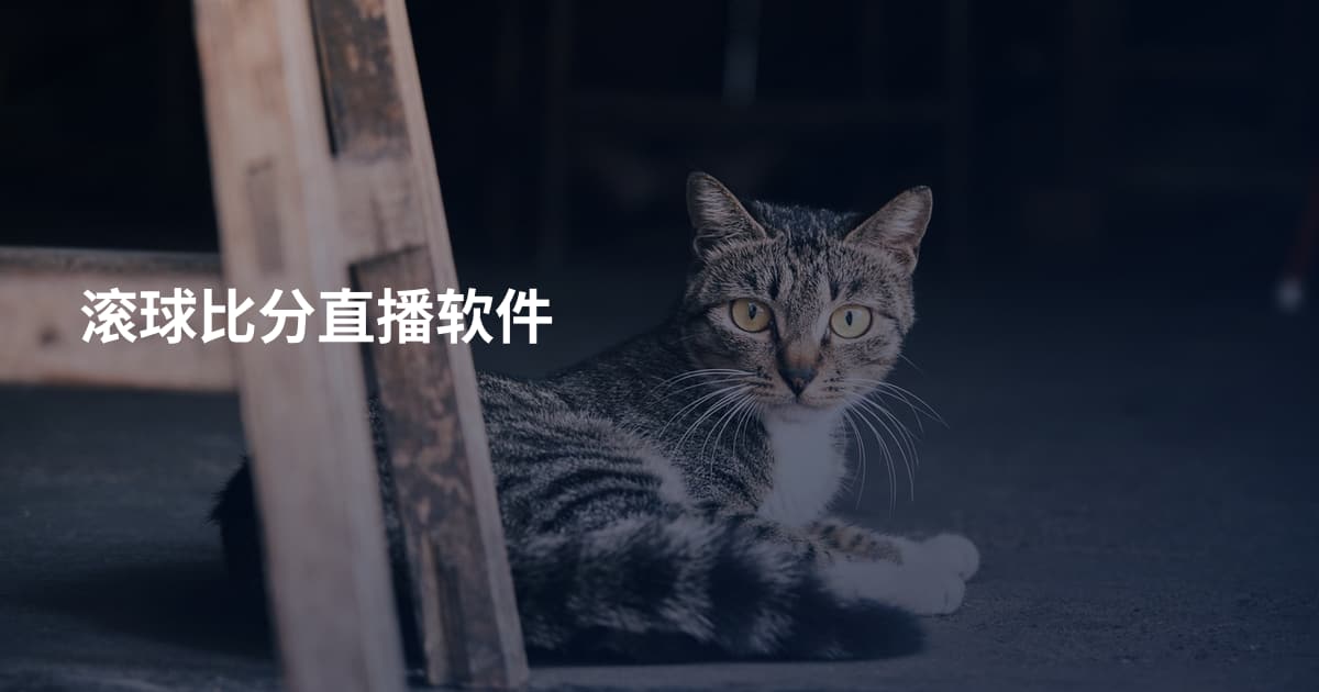 滚球比分直播软件