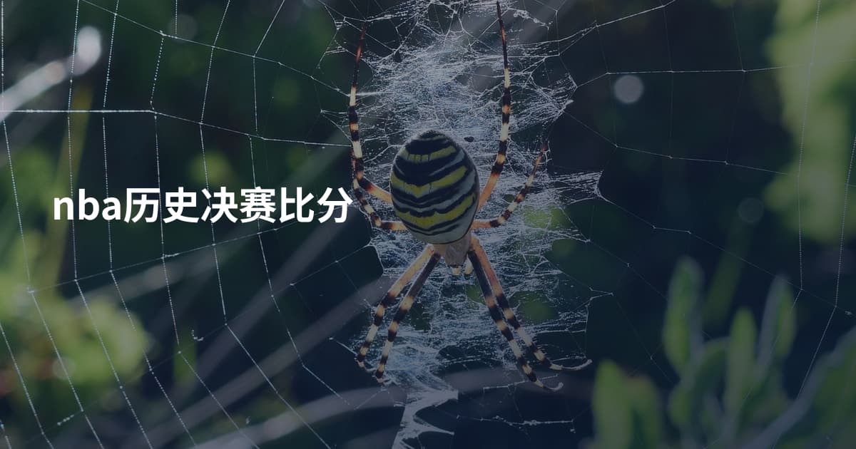 nba历史决赛比分