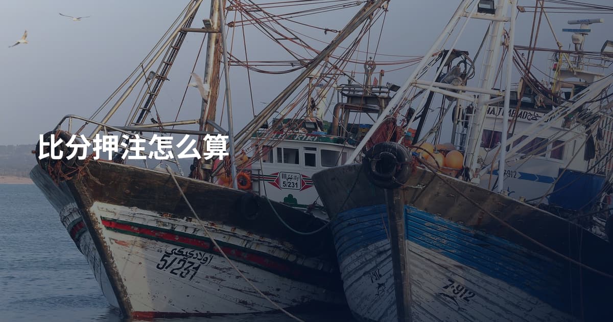 比分押注怎么算