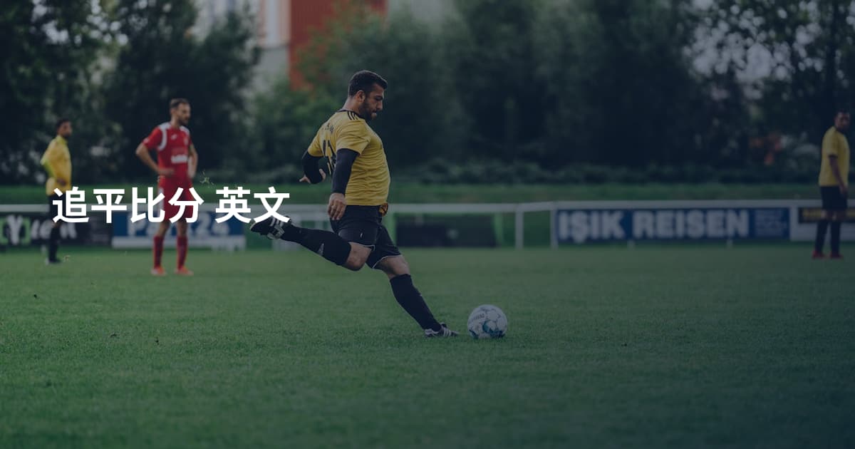 追平比分 英文