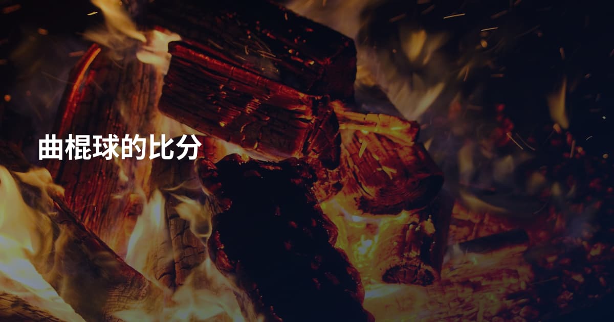 曲棍球的比分