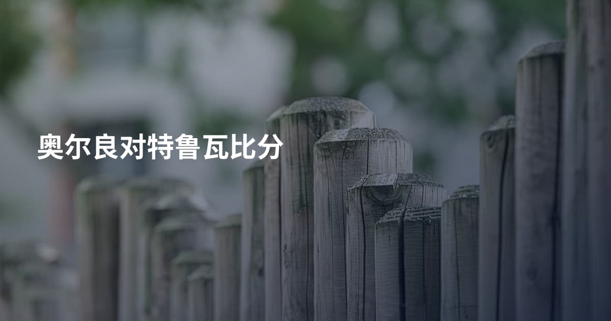 奥尔良对特鲁瓦比分