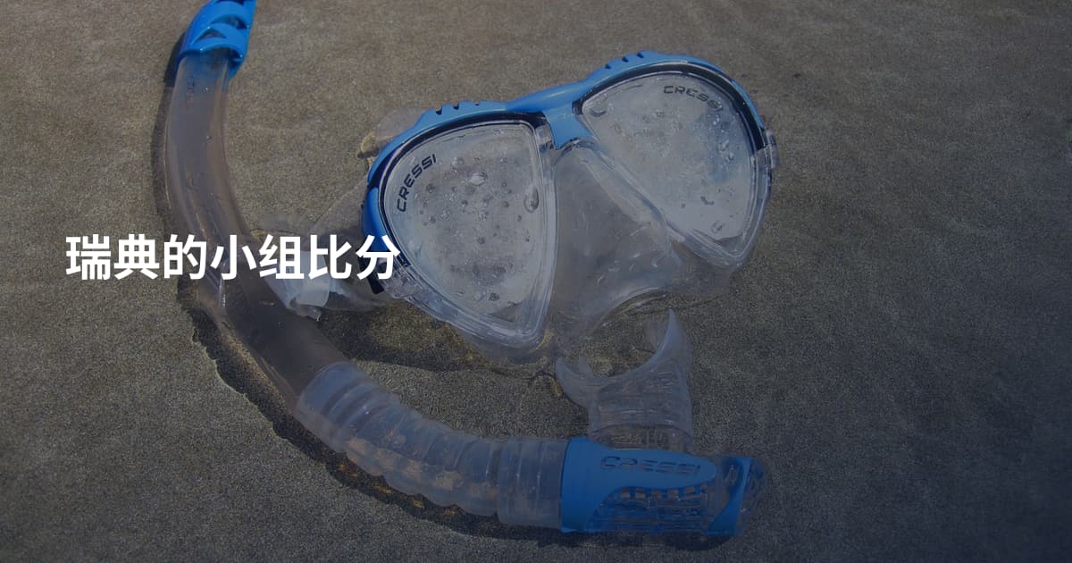 瑞典的小组比分