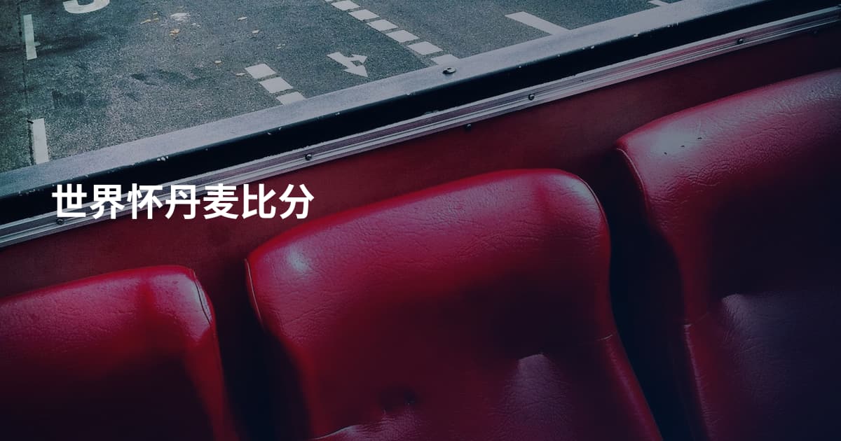 世界怀丹麦比分