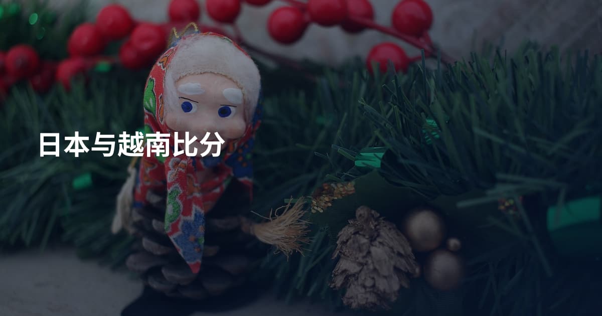 日本与越南比分