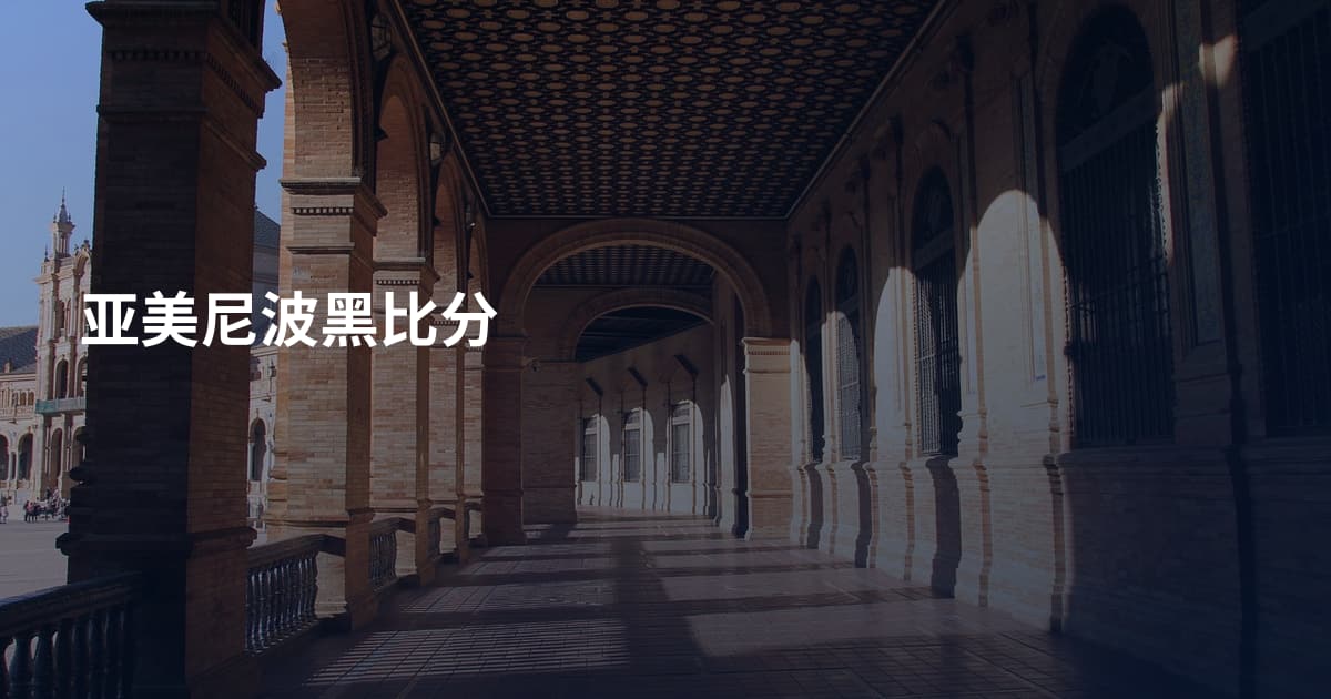 亚美尼波黑比分