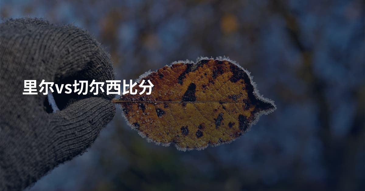 里尔vs切尔西比分