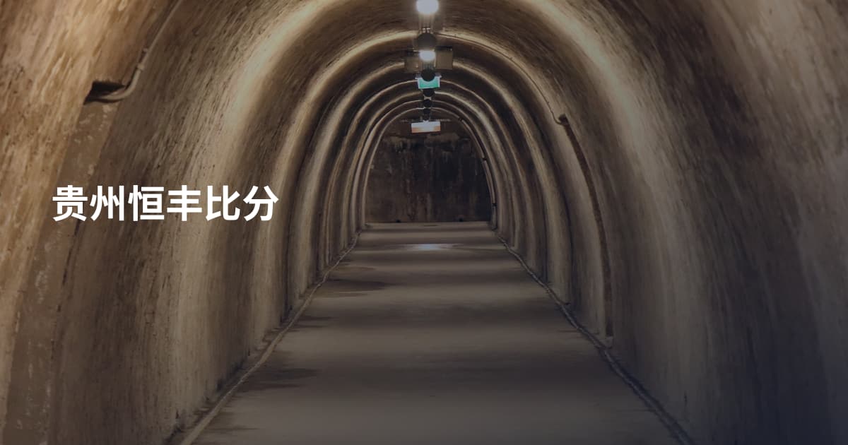 贵州恒丰比分