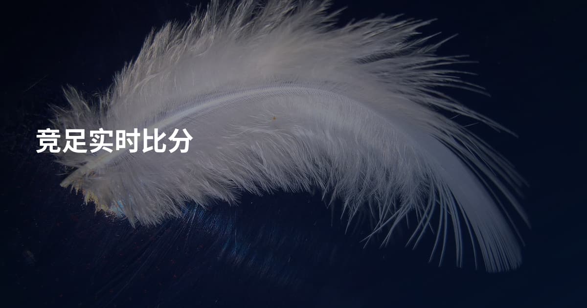 竞足实时比分