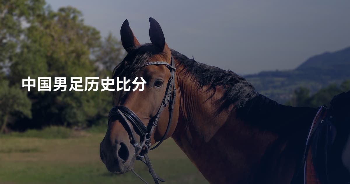 中国男足历史比分