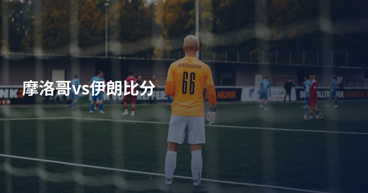 摩洛哥vs伊朗比分