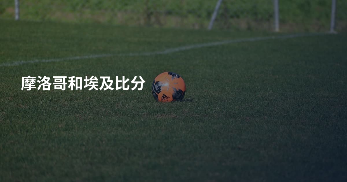 摩洛哥和埃及比分