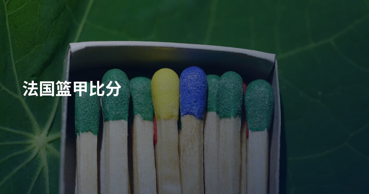 法国篮甲比分